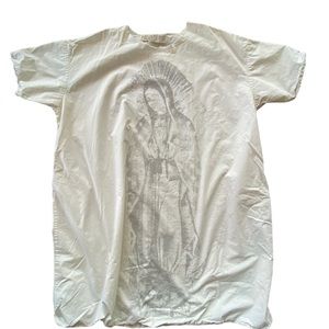 Magnolias Pearl Immaculate Mary Artist Smock Poplin Dress W/ pockets